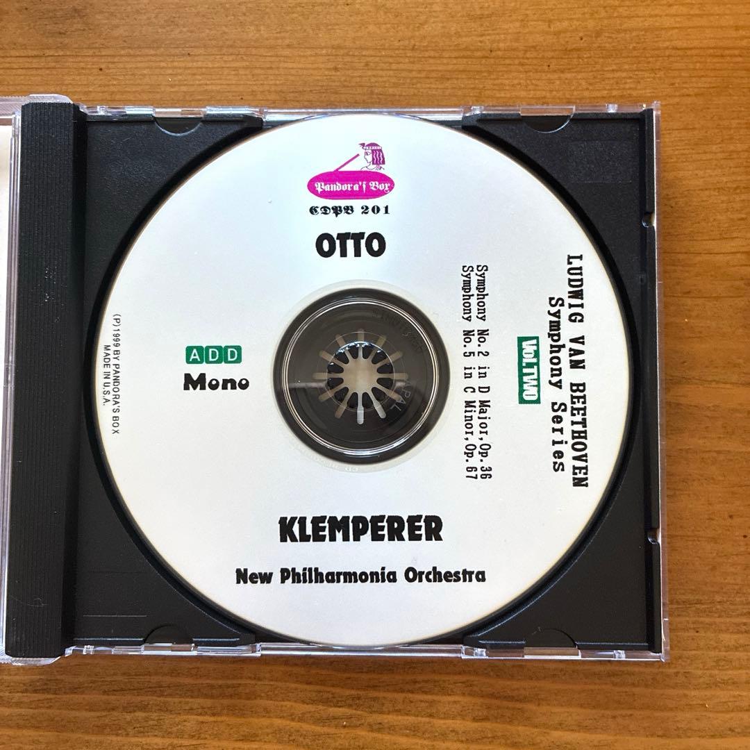 クレンペラー/ベートーヴェン：交響曲全集 1970 BBC放映用プログラム