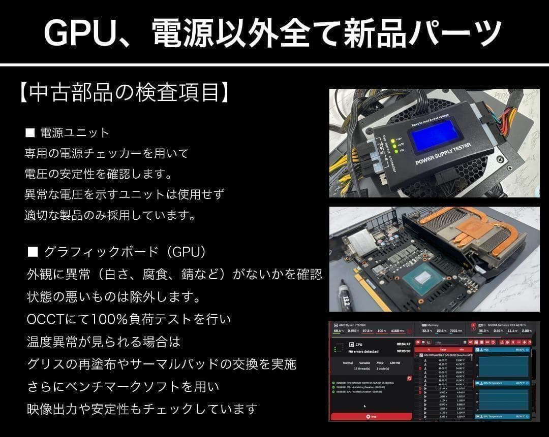 【即納激安ホワイトモデル】RTX2080搭載ゲーミングPCフルセット✨R7