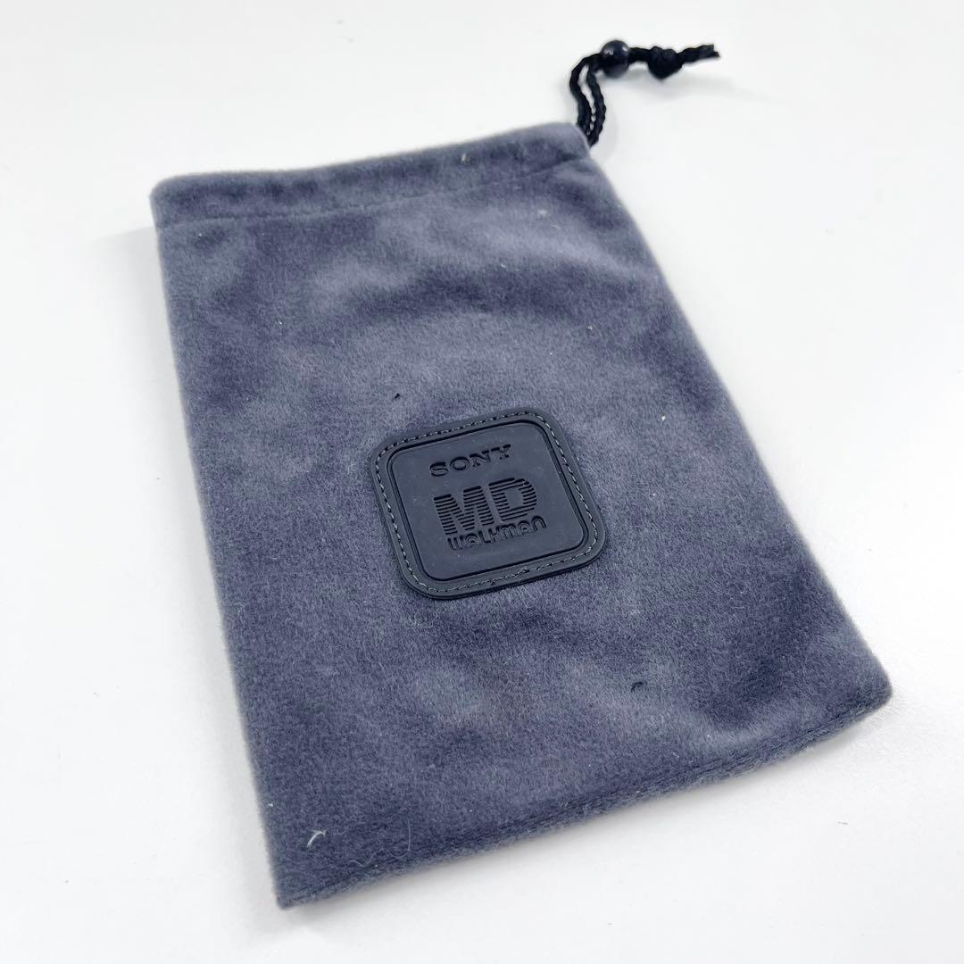 SONY MZ-E55 MDウォークマン 美品 動作確認済 リモコン ケース付