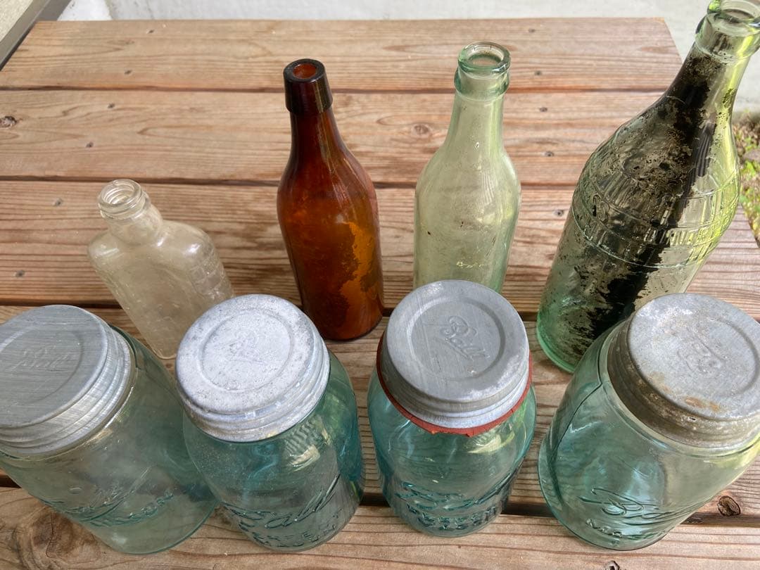 Ball社 メイソンジャー ビンテージ アンティーク 瓶 ビン ボトル