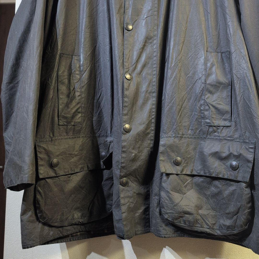 ワンコBarbour BEAUFORTチャコールブラックc50