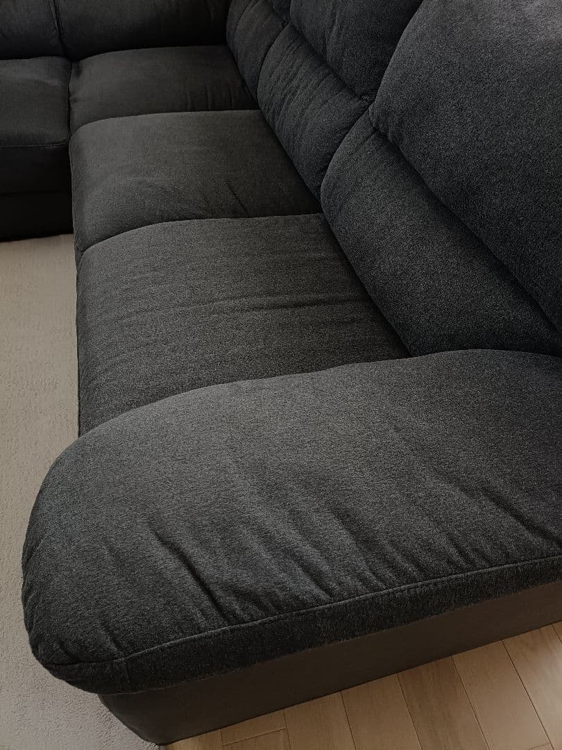 ニトリ L字カウチソファ 3〜4人掛け　NITORI　ソファー　コーナー　②のみ