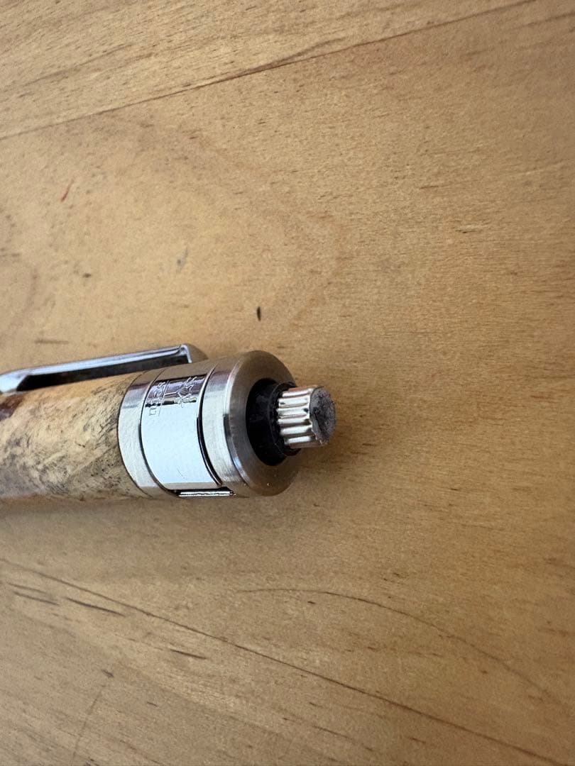 工房楔　花梨紅白　シャープペンシル　0.5mm