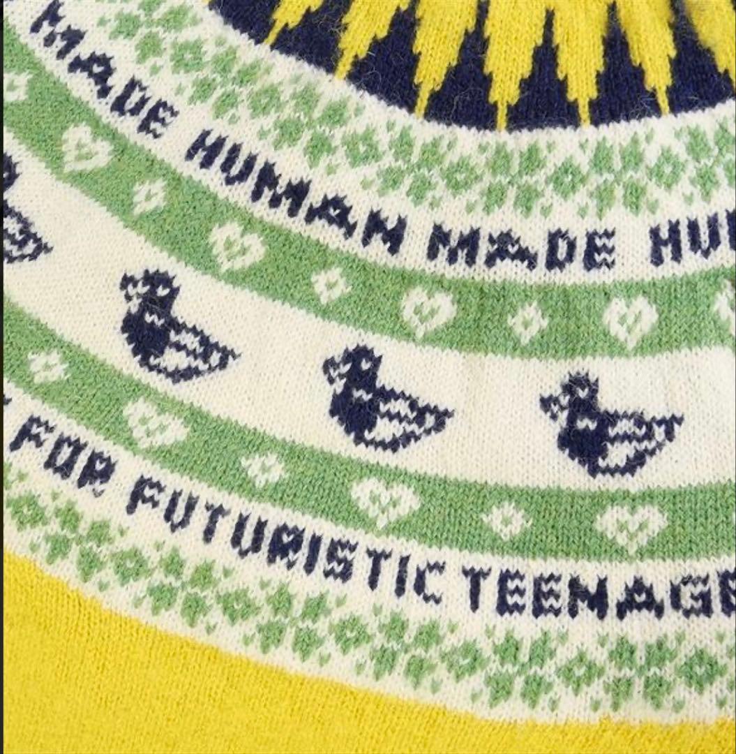 トップス HUMAN Made DUCK Jacquard Knit Sweater