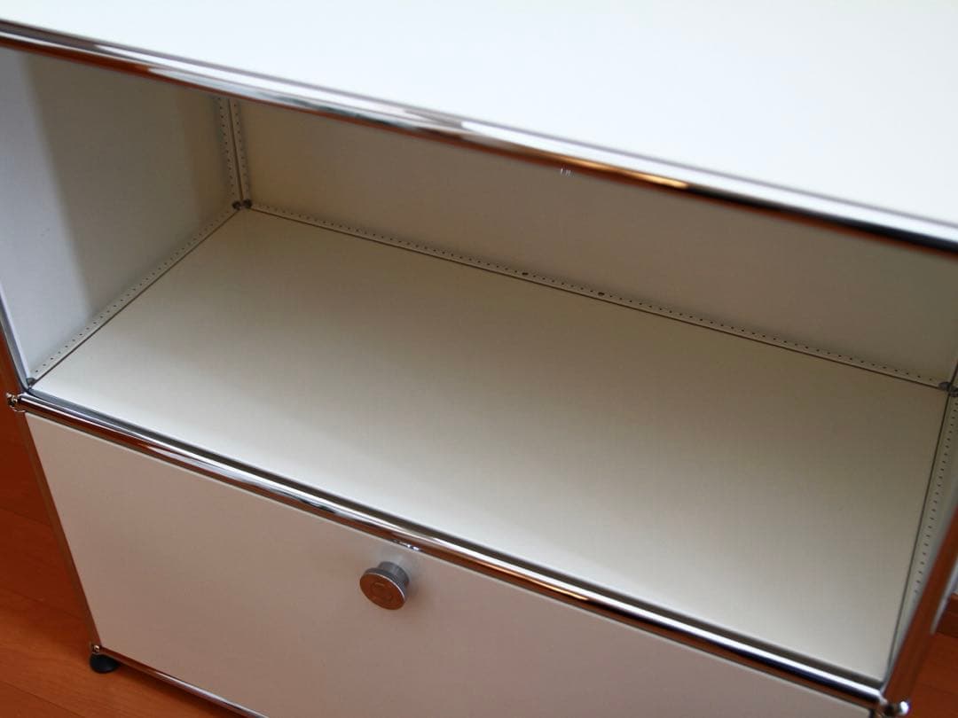 USM Haller USM ハラー ドロップドア キャビネット ホワイト