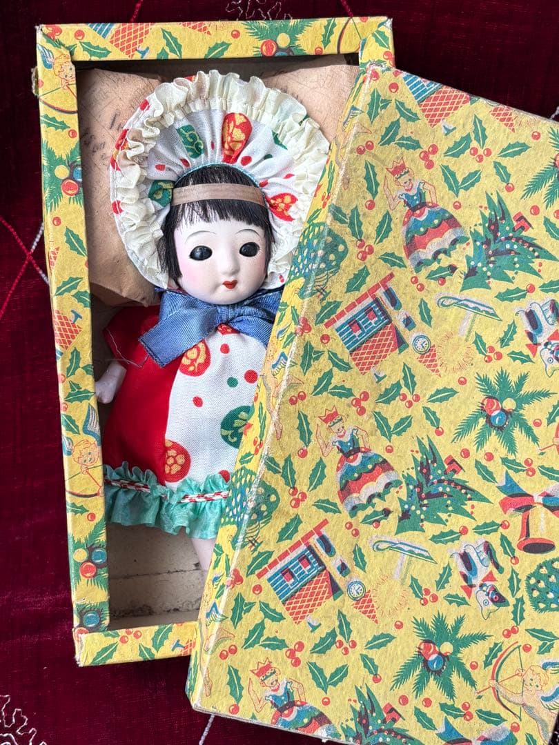 サクラビスク ビスクドール 日本人形 アンティーク 和人形 市松人形
