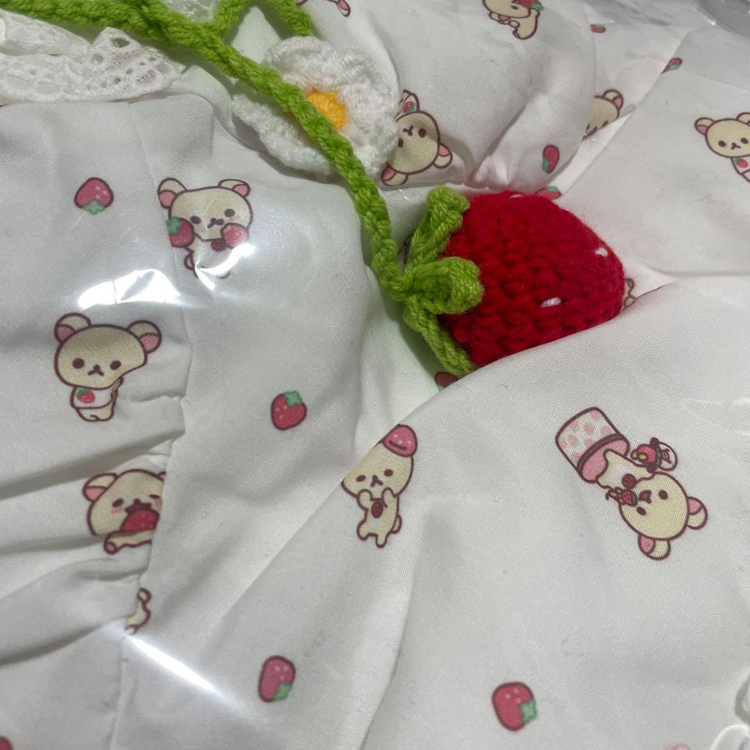 【新品未開封】コリラックマ　スピンズ　ドッキングフリルワンピ　ホワイト