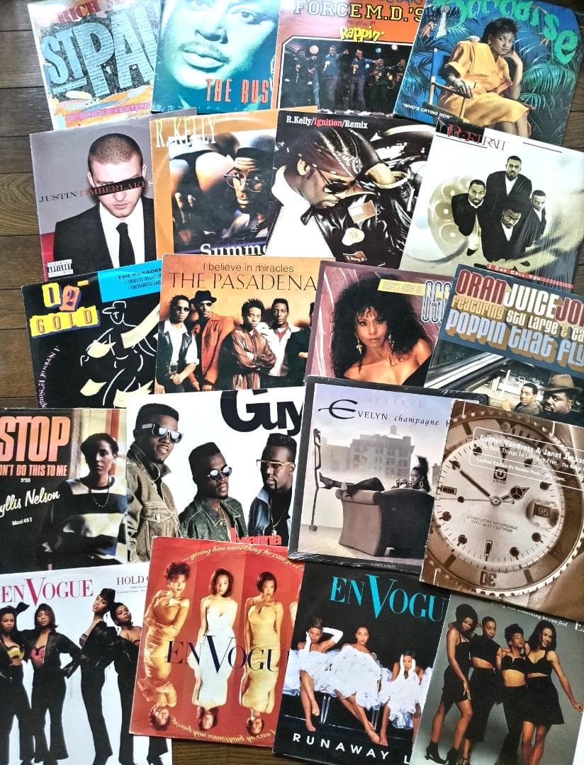 R&B 12インチ90枚セット レコードまとめ売り NJS, ジャンク