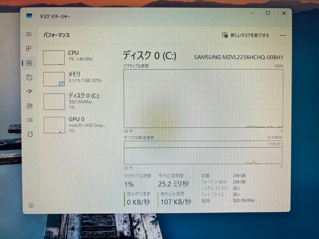 Windowsデスクトップ HP Pro SFF 400 G9 i5 12500 16GB SSD 256G