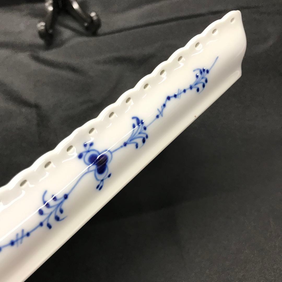 【美品】ロイヤルコペンハーゲン　スクエアプレート　フルレース