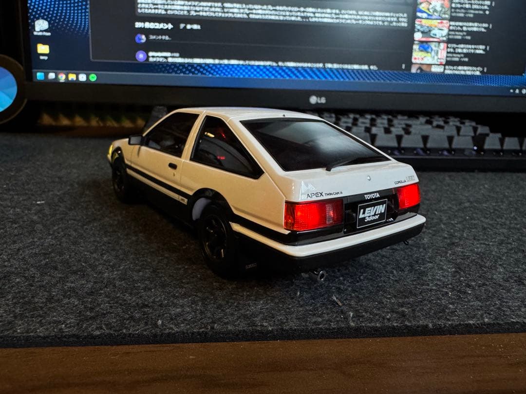 京商 ミニッツ AWD レディセット AE86 レビン