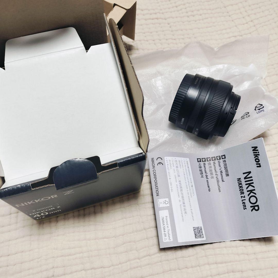 Nikon 単焦点レンズ NIKKORZ 40mm f/2 ブラック