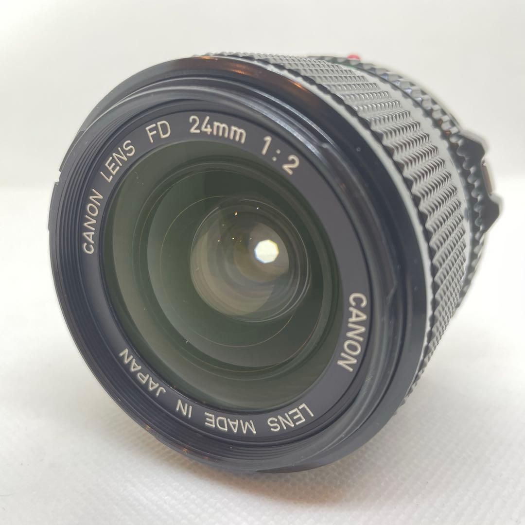 Canon FD 24mm f/2 レンズ