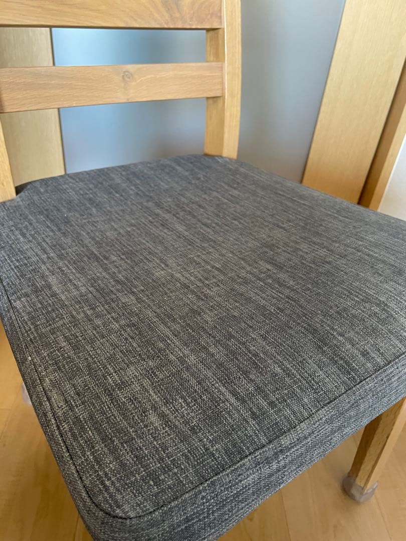 ニトリ ダイニングチェア グレー① 送料込み