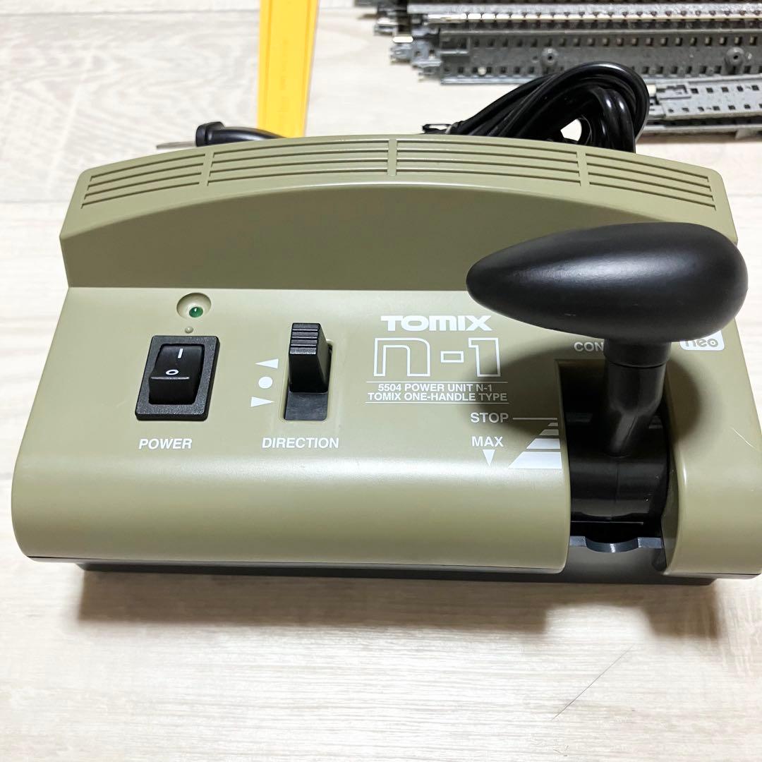 TOMIX 鉄道模型　ベーシックセット　パワーユニットn-1 レール　車輌