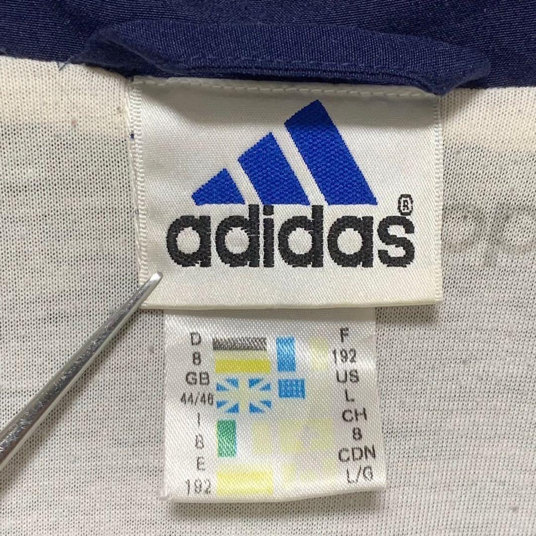 【w876】90s adidas トラックジャケット ジャージ トレフォイル