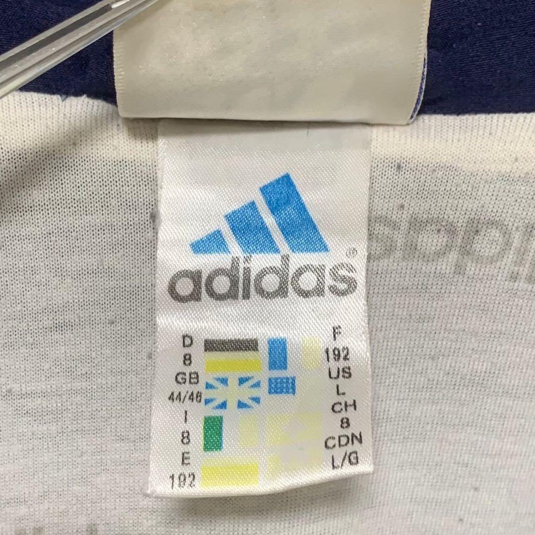 【w876】90s adidas トラックジャケット ジャージ トレフォイル