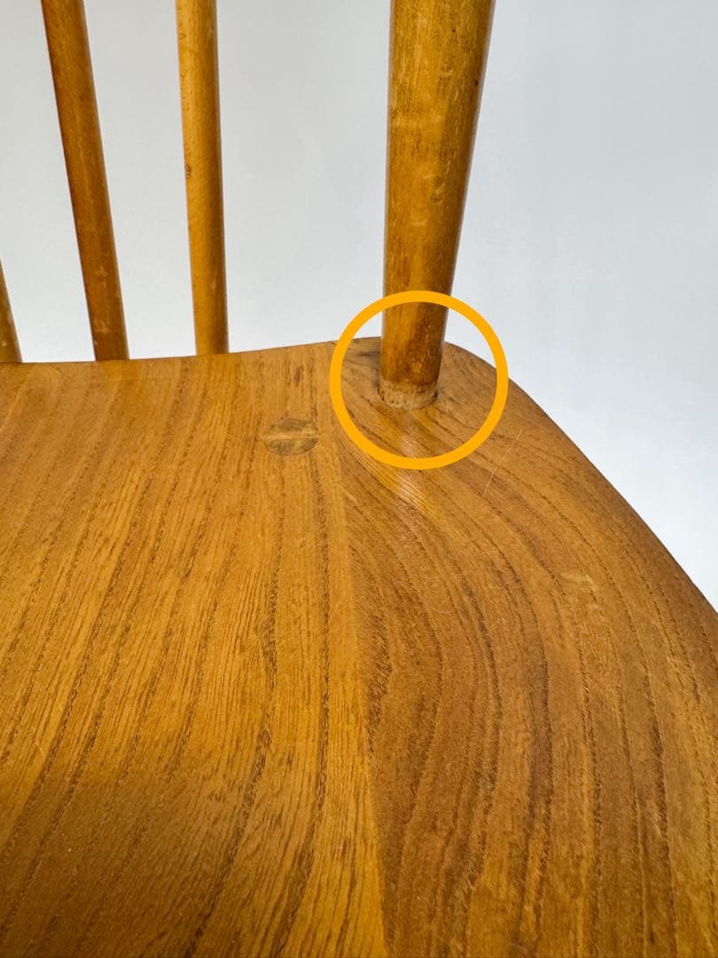 アーコール　スティックバックチェア　ercol 椅子　ヴィンテージ　送料込み