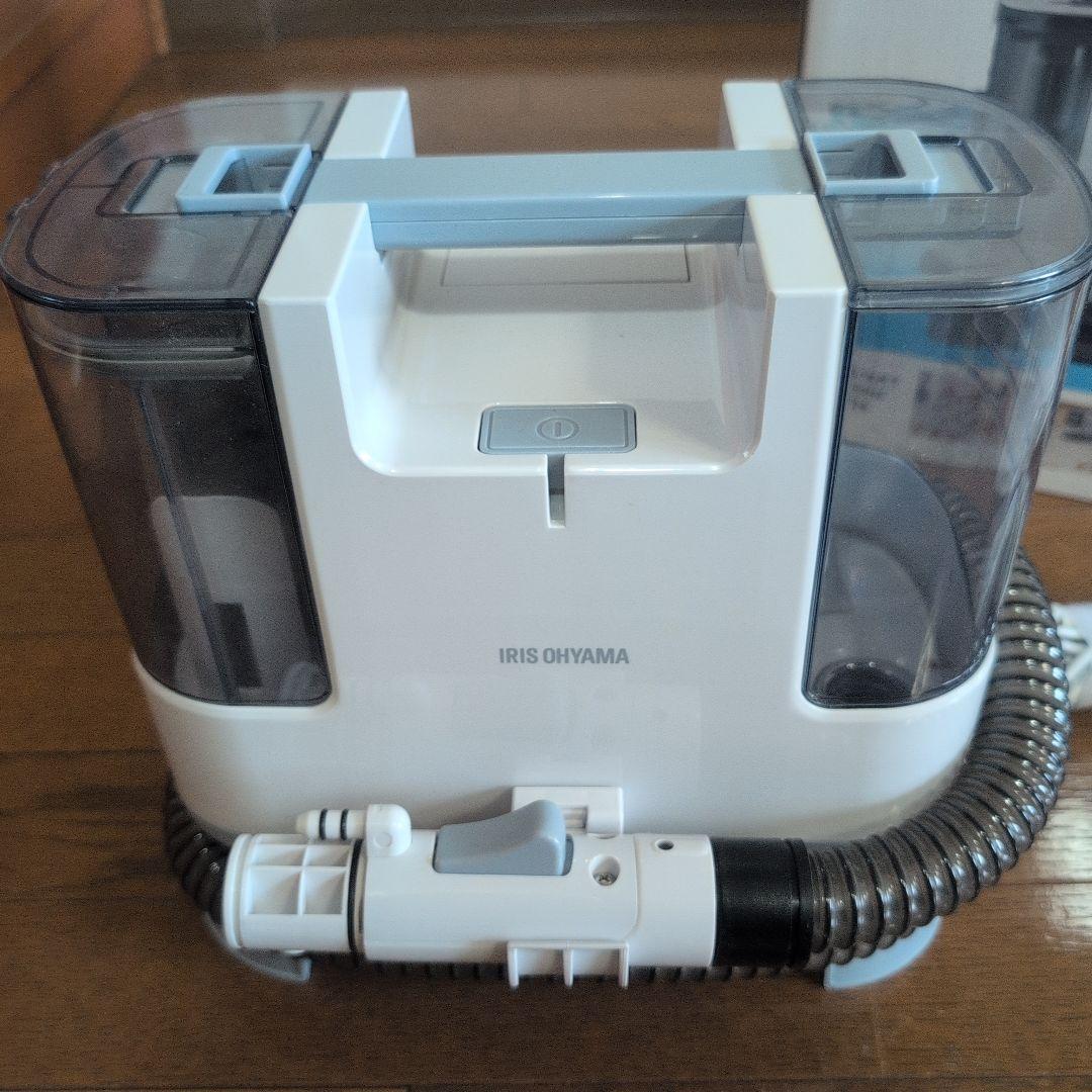 IRIS OHYAMA スチームクリーナーRNS-P10-W リンサークリーナー