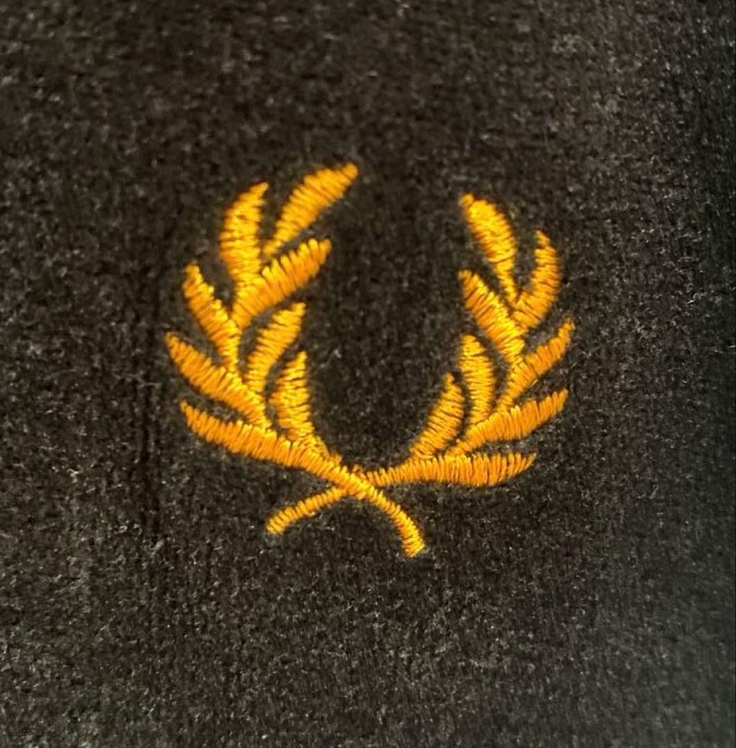 希少 FRED PERRY ベロア トラックジャケット／ジャージ 大きいサイズ