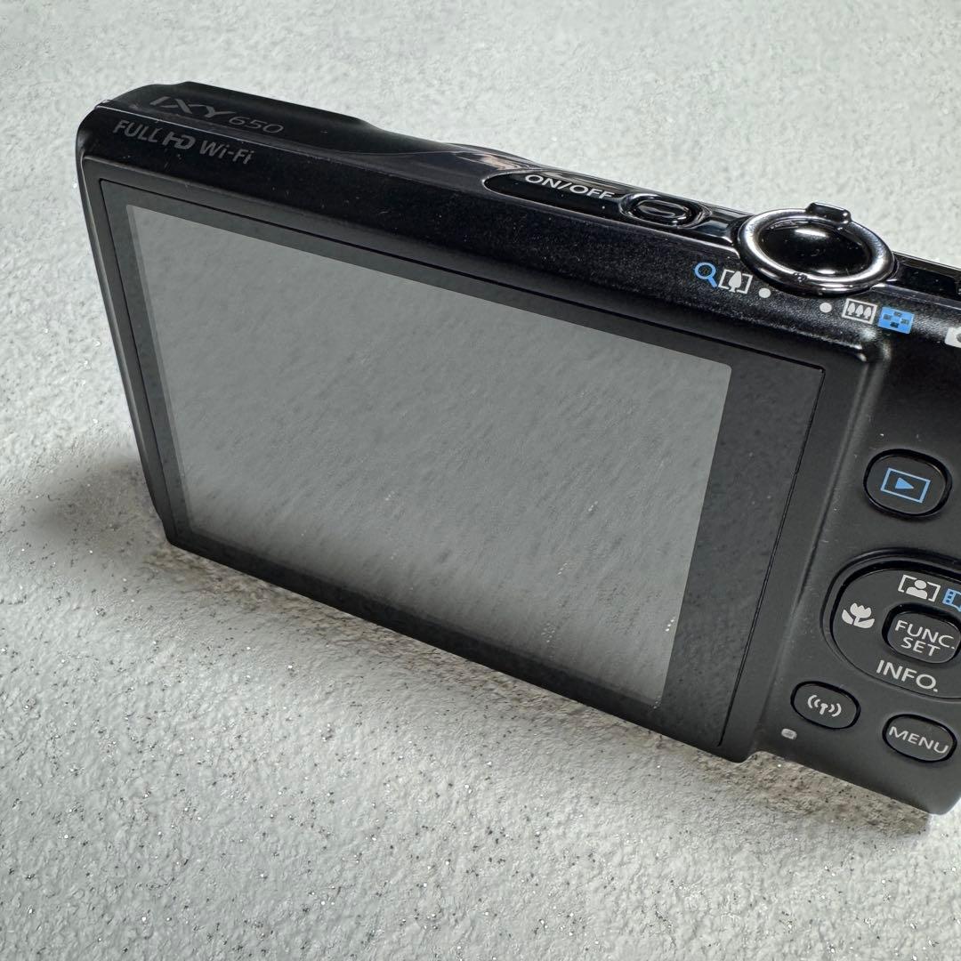 美品　Canon IXY650 デジタルカメラ 光学12倍ズーム Wi-Fi