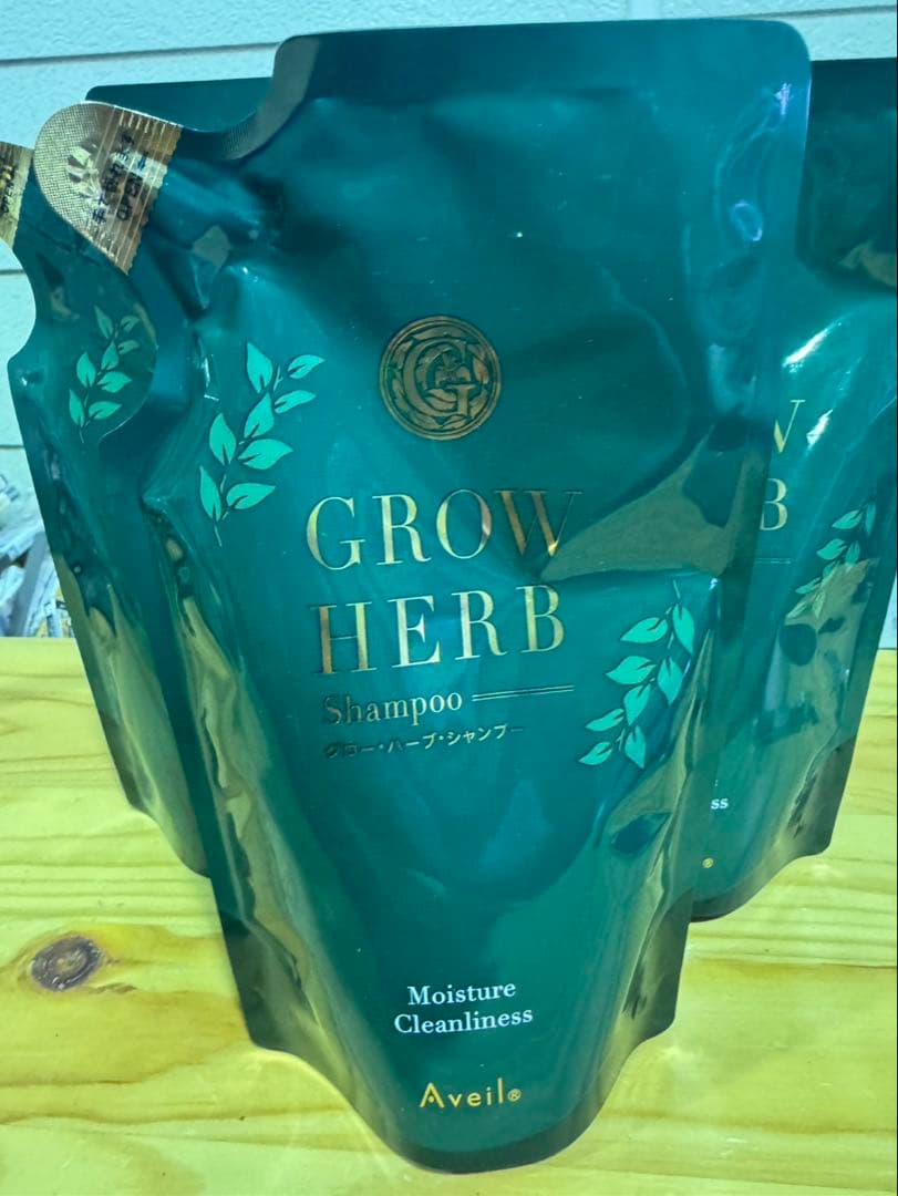 s2438 グローハーブシャンプー　アヴェール　GROW HERB 6個セット