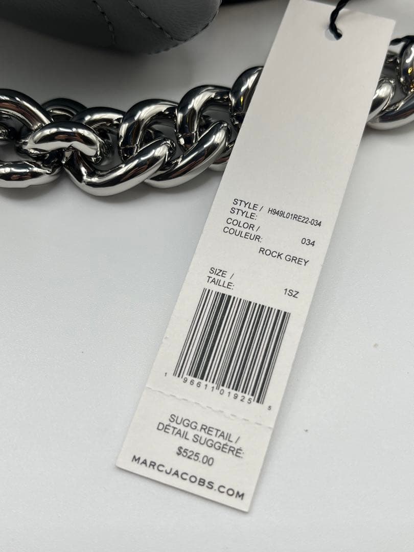 【新品未使用】MARC JACOBS スモールバッグ 定価約8万円 日本未発売