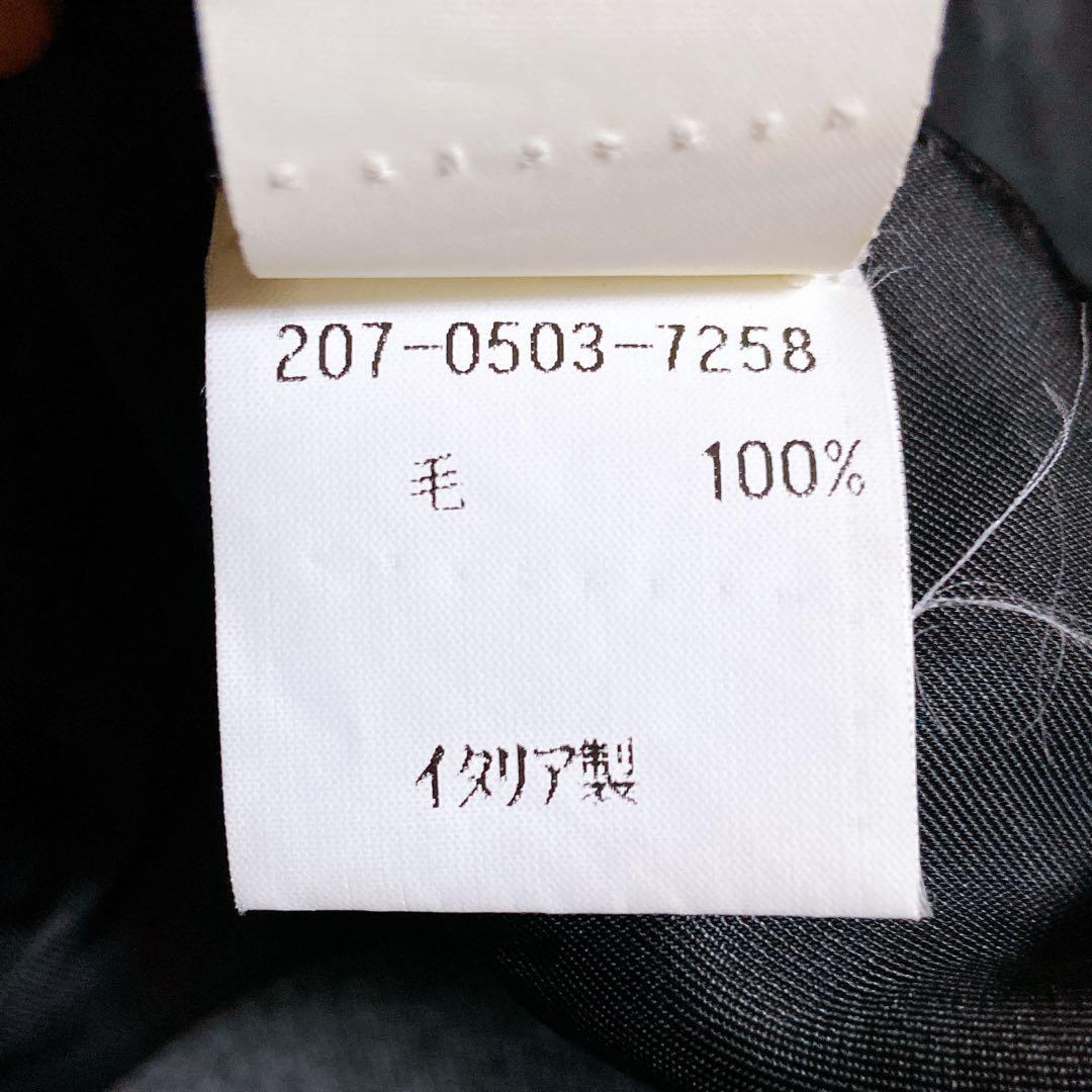 良品☆グッチ　ウールコート　ジャケット　ダブルブレスト　チェーン　ペプラム　42