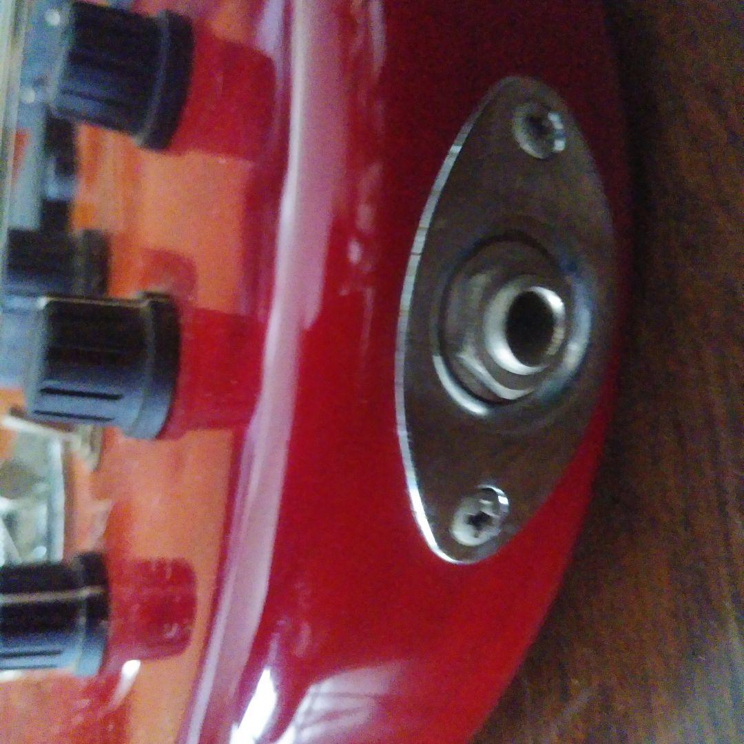 Lakland エレキベース レッド ギターケース付き