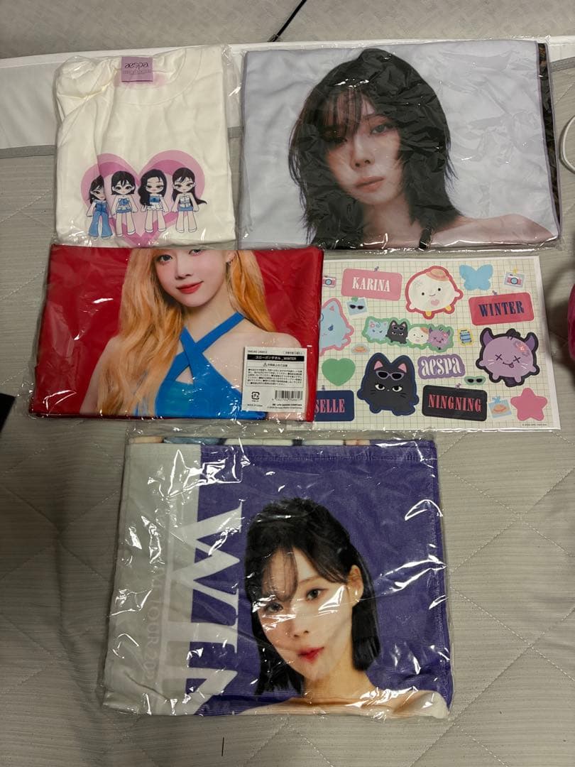 aespaグッズ　まとめ　ウィンター多め