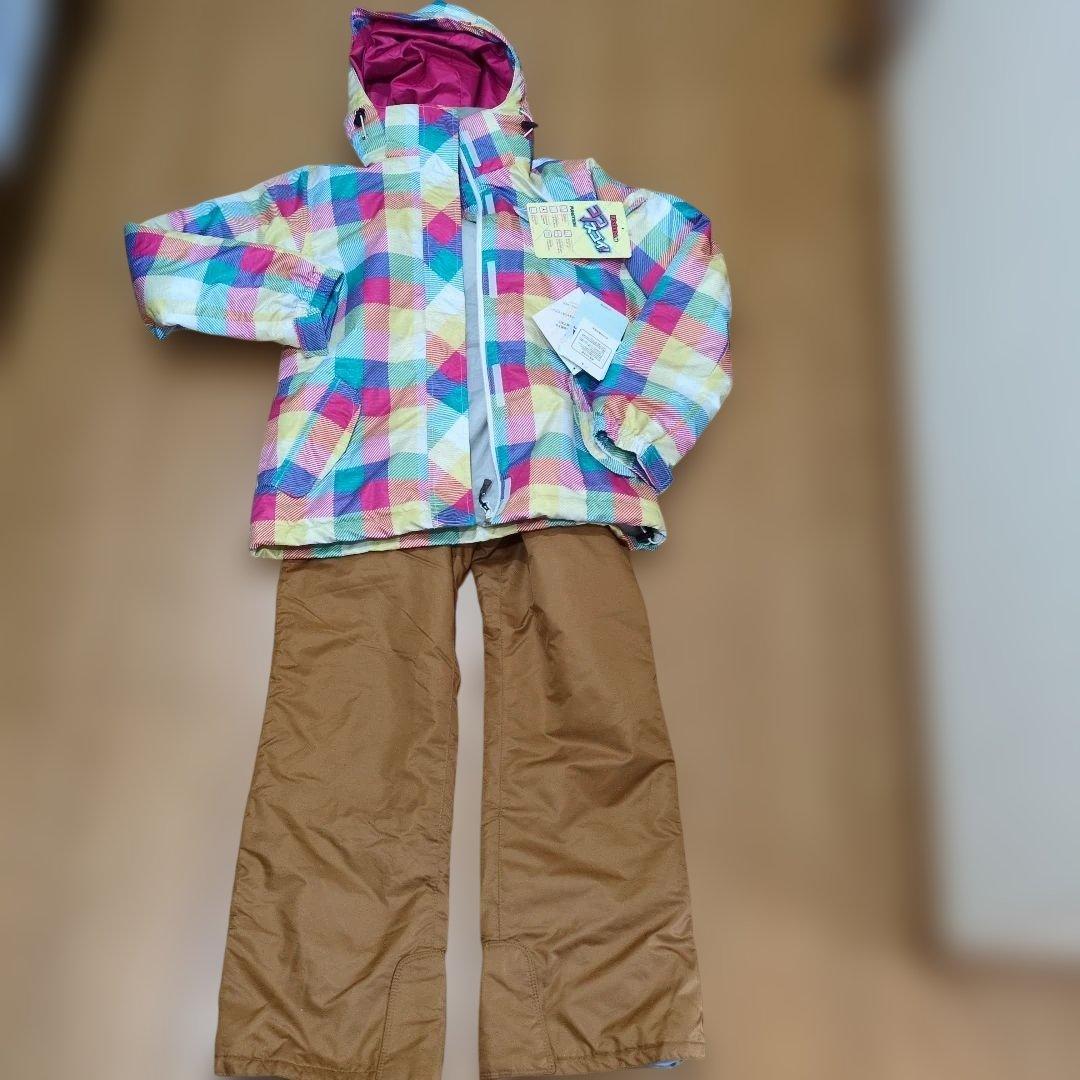 RÉSEÉDA カラフルチェック スキー スノボ　ウェア M