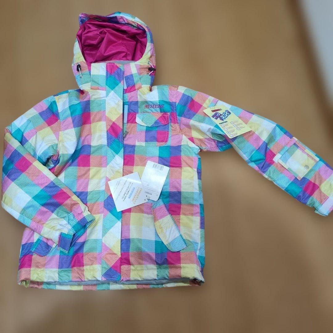 RÉSEÉDA カラフルチェック スキー スノボ　ウェア M
