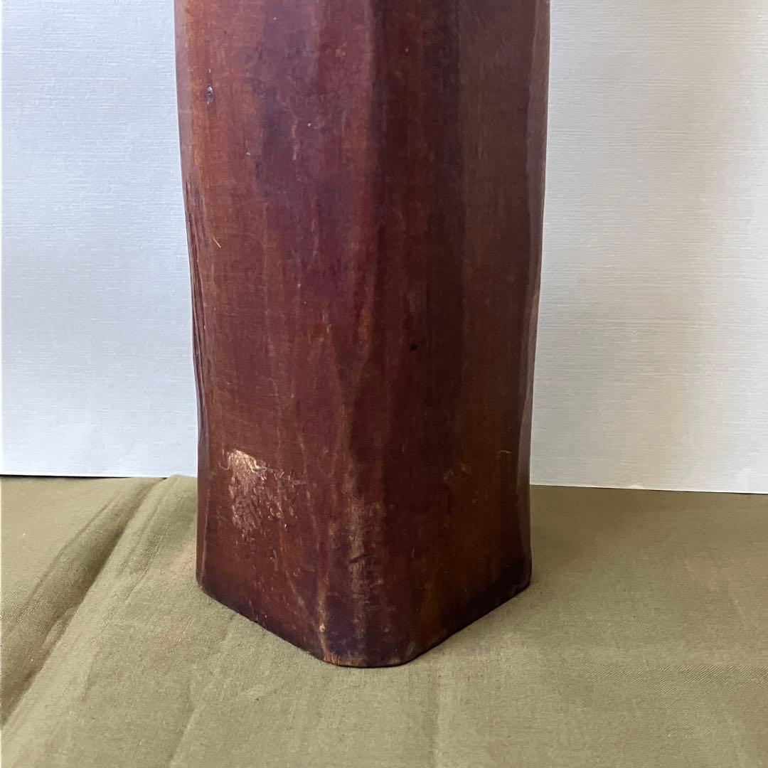 アイヌ　木彫り　高さ約45cm