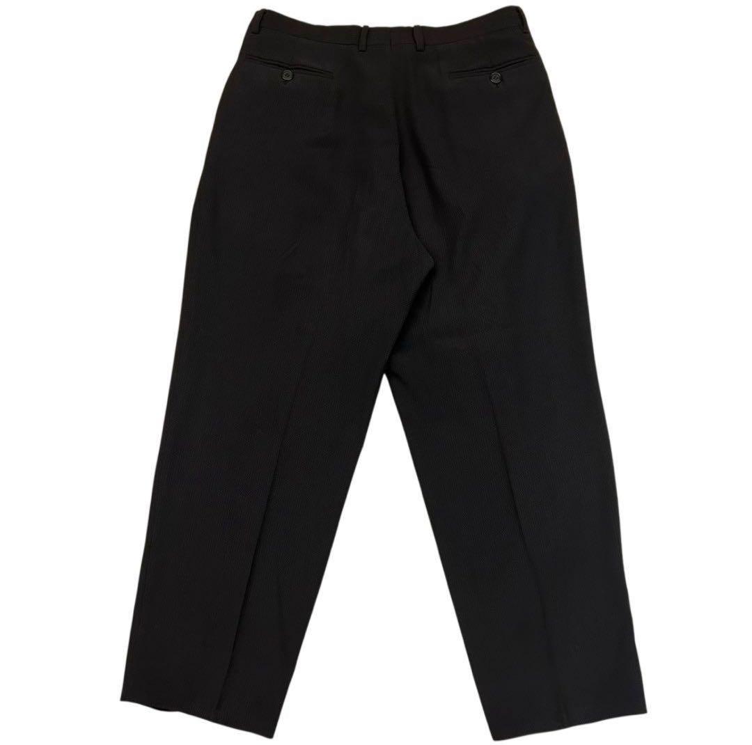 【黒タグ⚡️極美品】GIORGIO ARMANI 最高級スーツ 52 2XLシルク