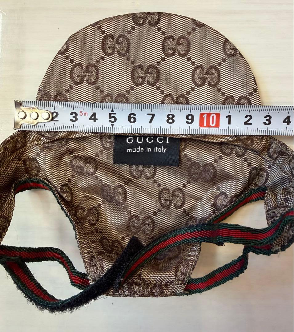 【ますたんさん専用】GUCCI GGパターン ベージュ キャップ&コートセット