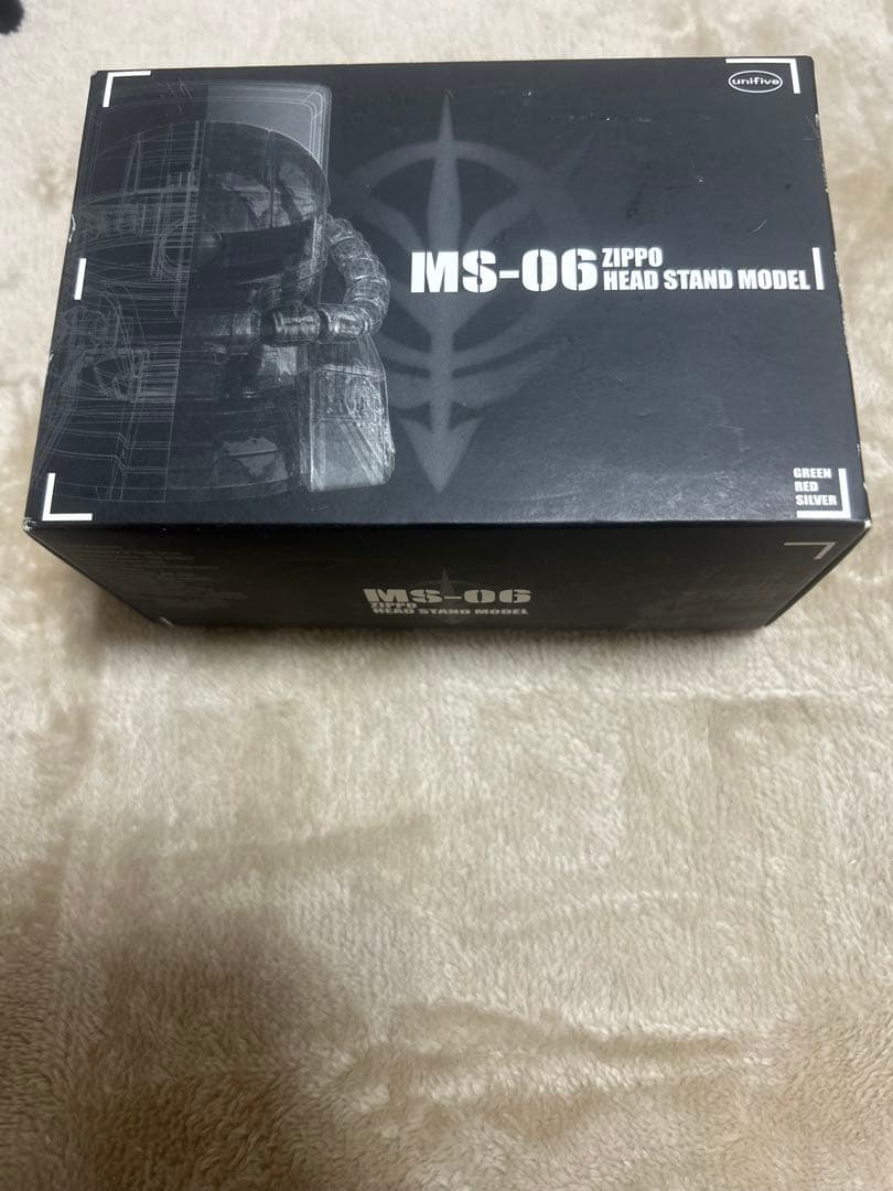 ガンダム　MS-06 zippo head stand model