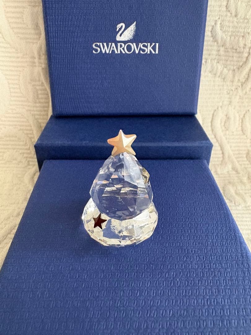 スワロフスキー　クリスタル　ロッキングホリデーツリー& ツインベル