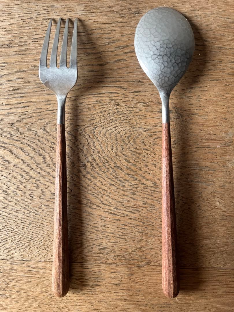 机上工芸舎　湯浅記央　ディナースプーン　ディナーフォーク　②