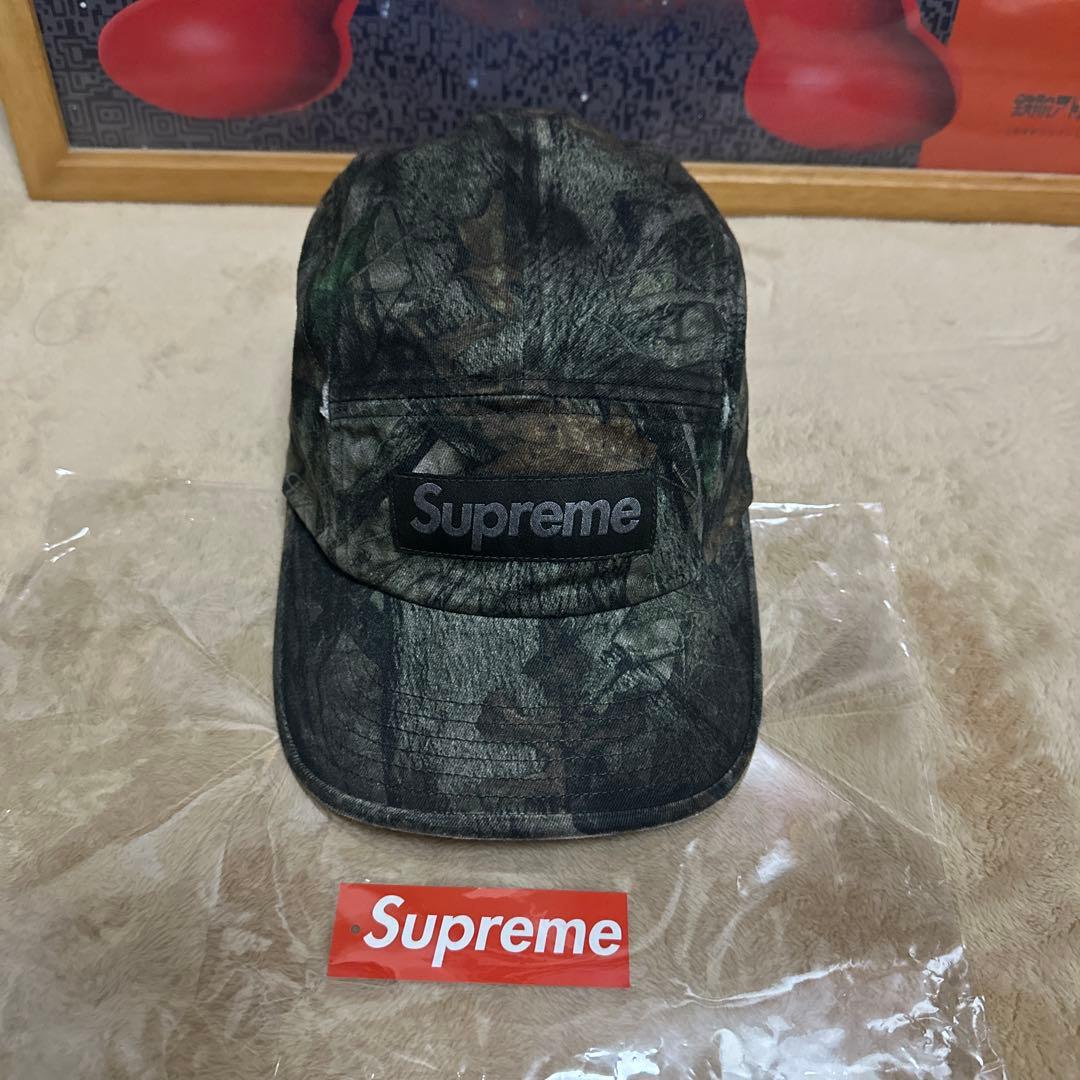 Supreme Overdyed Camp Cap リアルツリー カモ キャップ