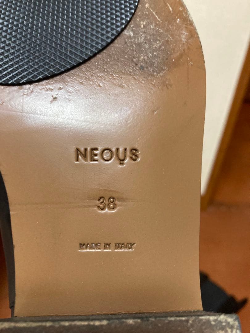 NEOUS ネオアス サイドゴアブーツ　38