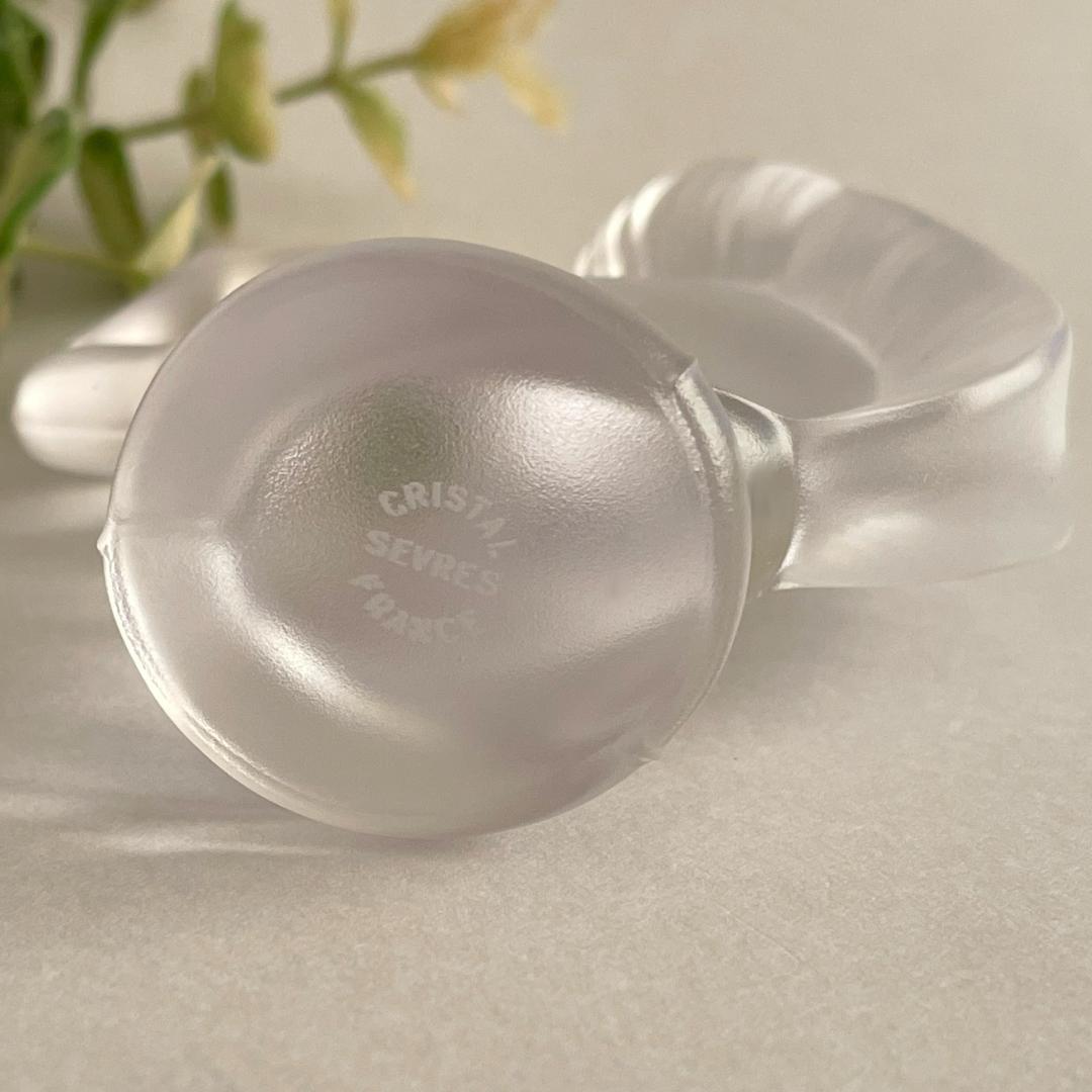 セーブル クリスタル フランス リス CRISTAL SEVRES FRANC