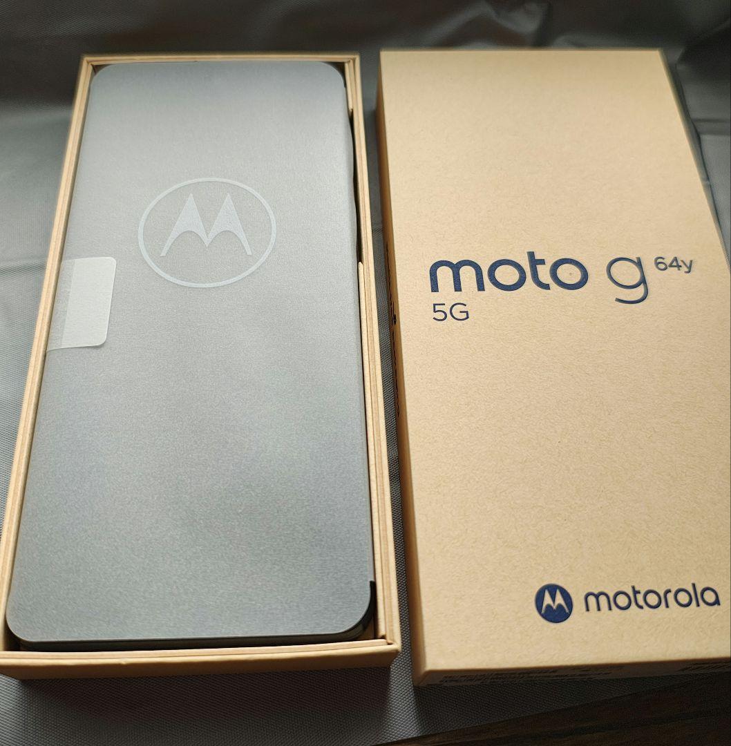 【新品】motorola moto g64y スペースブラック　SIMフリー
