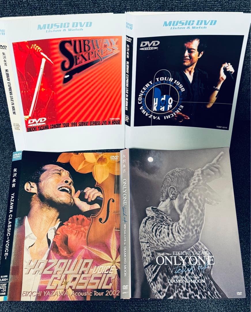 激レア 廃盤 DVD 矢沢永吉 18枚セット