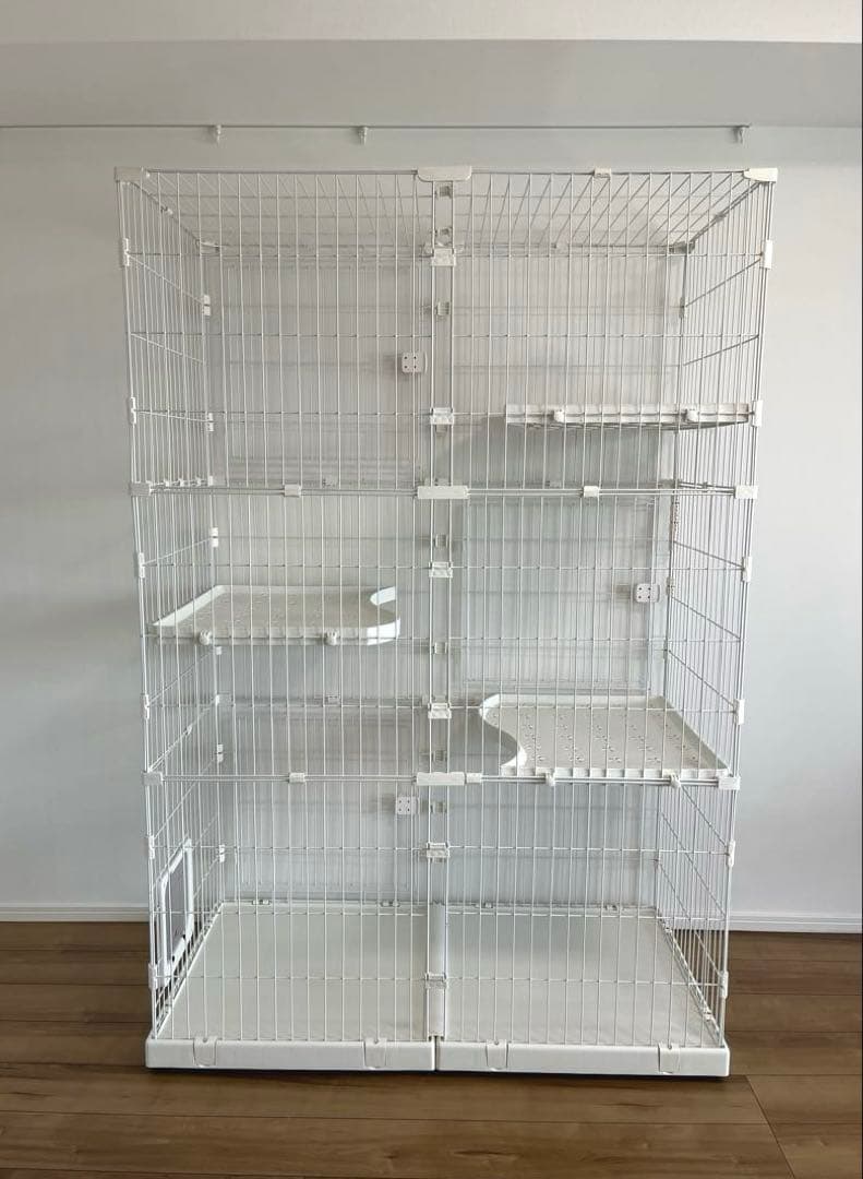 PETEPELA(ぺテぺラ) 猫 ケージ 大型 3段