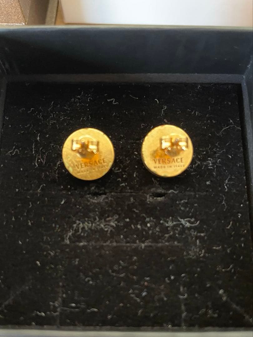 Versace ゴールド メデューサ ピアス