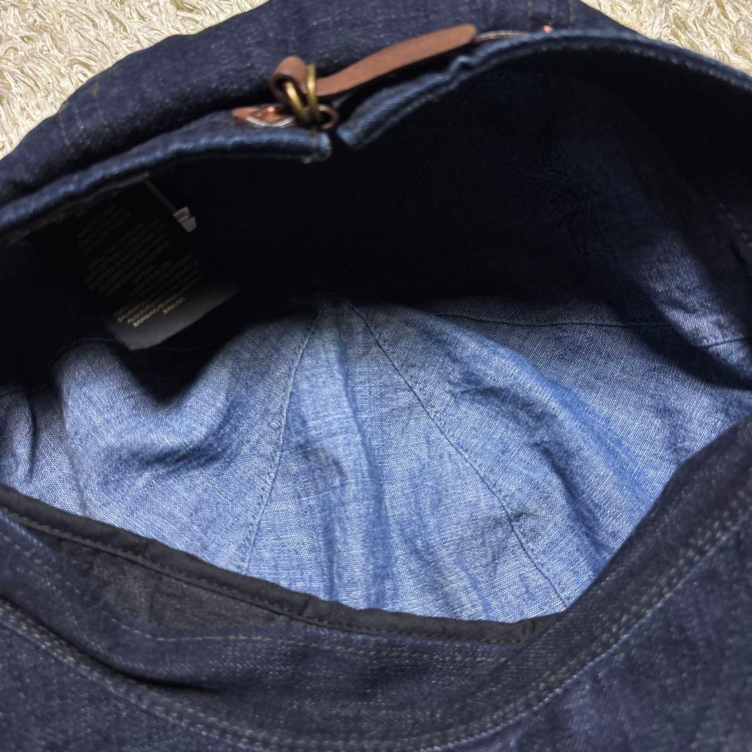 RRL ダブルアールエル デニム キャスケット ワークキャップ 濃紺 美品