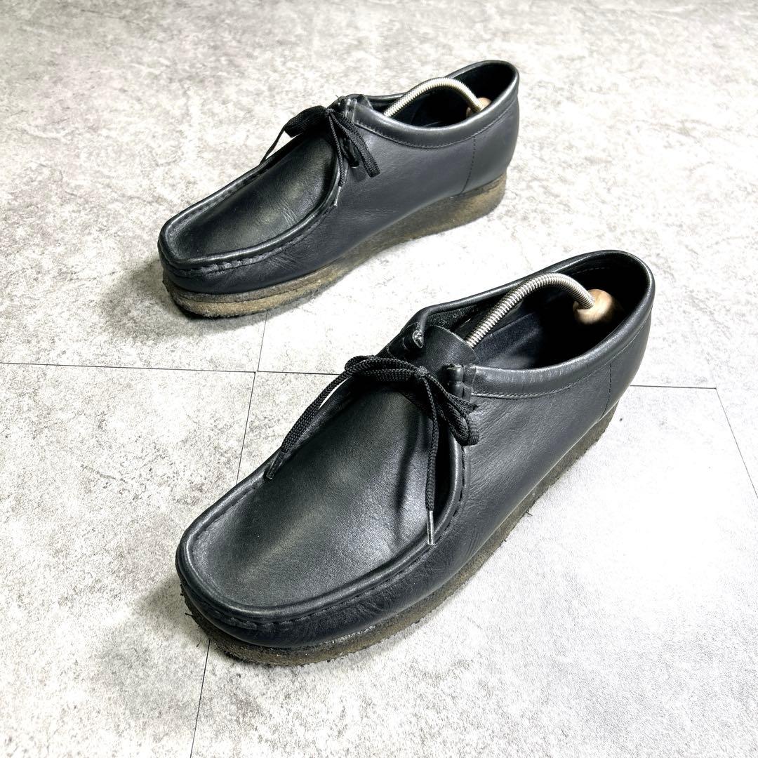 極美品【クラークス】Clarks/ワラビー/オールレザー/クレープソール/11/