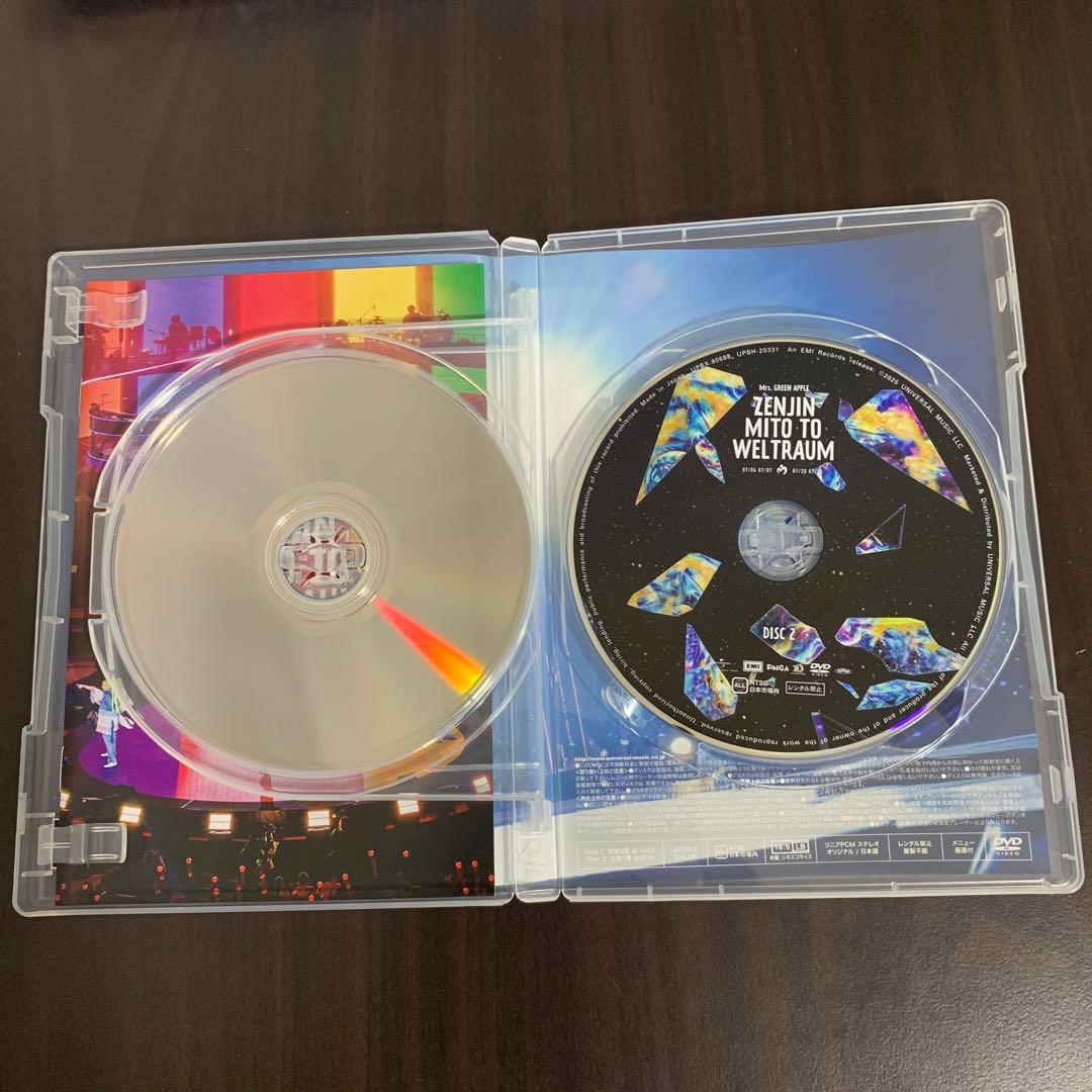 Mrs.GREEN APPLE ゼンジン未到とヴェルトラウム～銘銘編～初回DVD