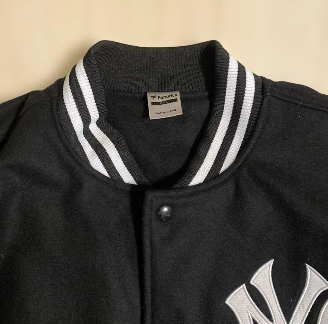 【冬物最終価格】 Fanatics MLB NY ヤンキース メルトンスタジャン