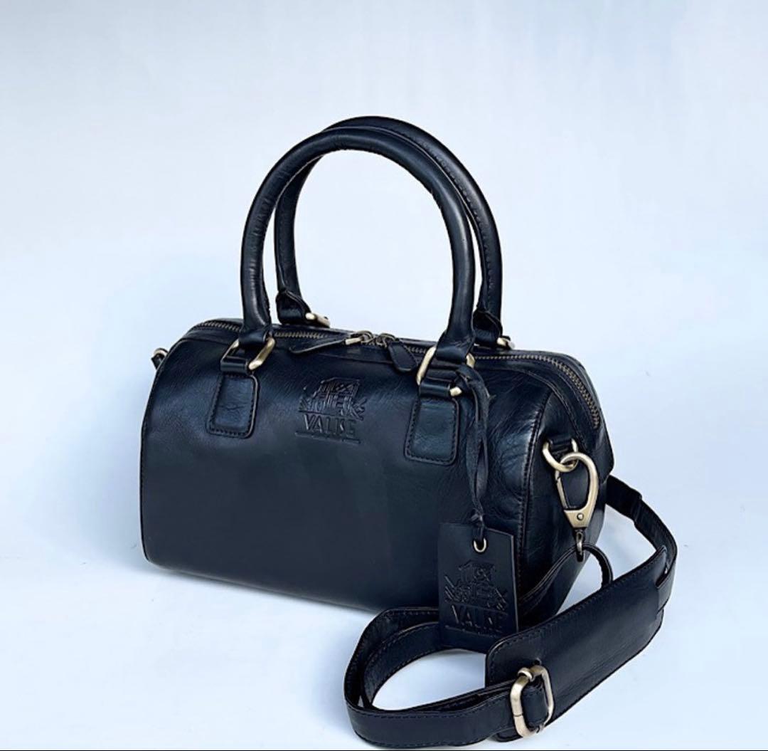 Valise 牛革　ミニボストン イートンブラック